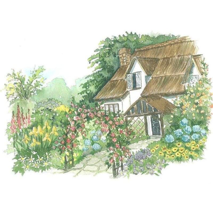 Rose Cottage - NEEDLEWORK KITS