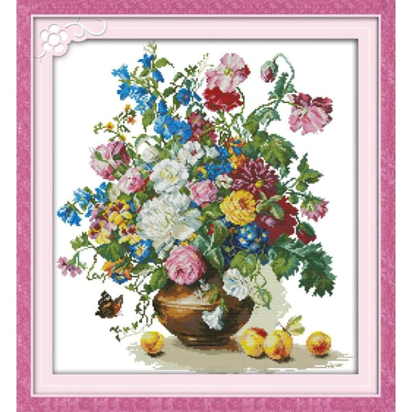 Flower and peach