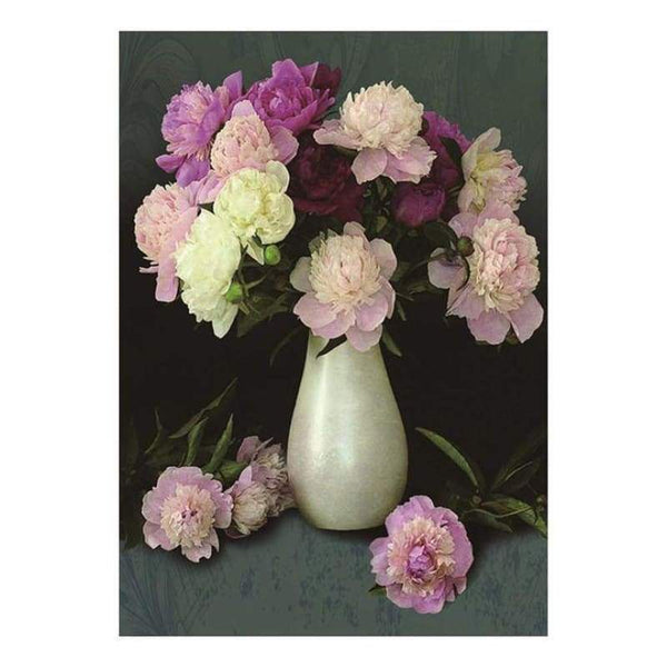 Full Drill - 5D DIY Diamond Painting Kits Blooming Flowers in Vase - NEEDLEWORK KITS