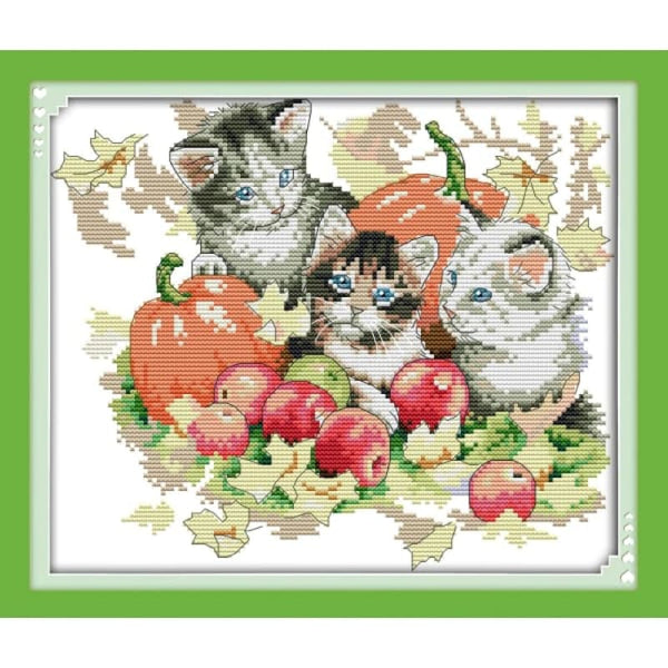 Four seasons cats(3)-Autumn