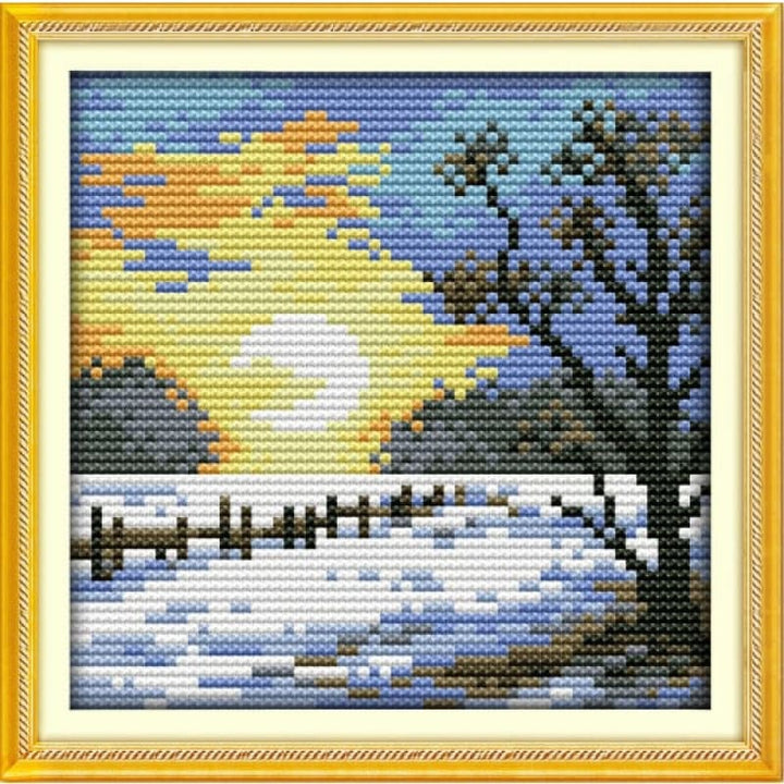 Four seasons in the countryside (winter)