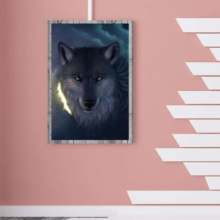 Full Drill - 5D Diamond Painting Kits Cool Wolf - 777