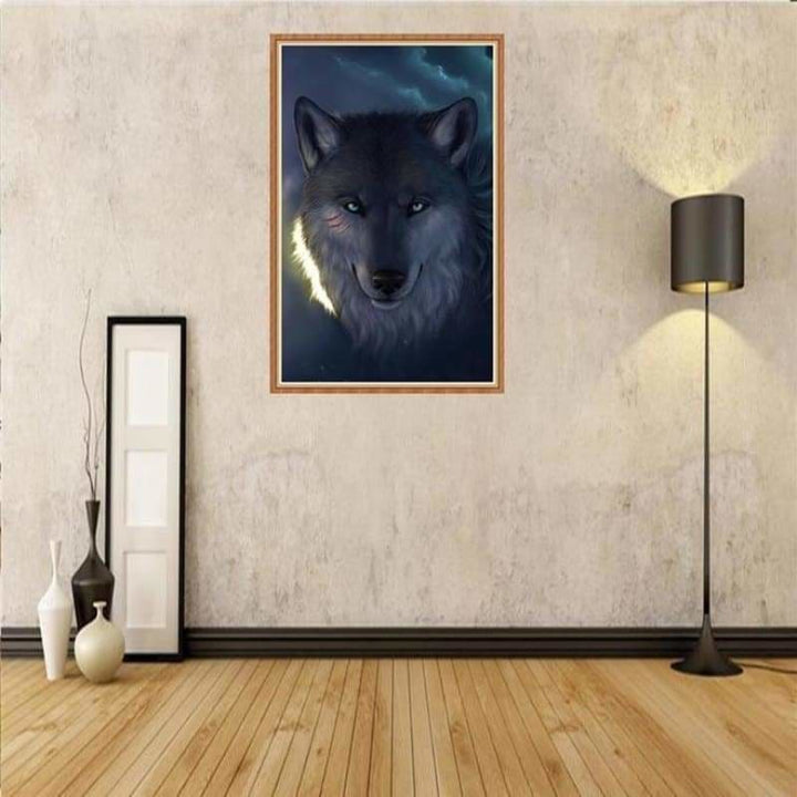 Full Drill - 5D Diamond Painting Kits Cool Wolf - 777