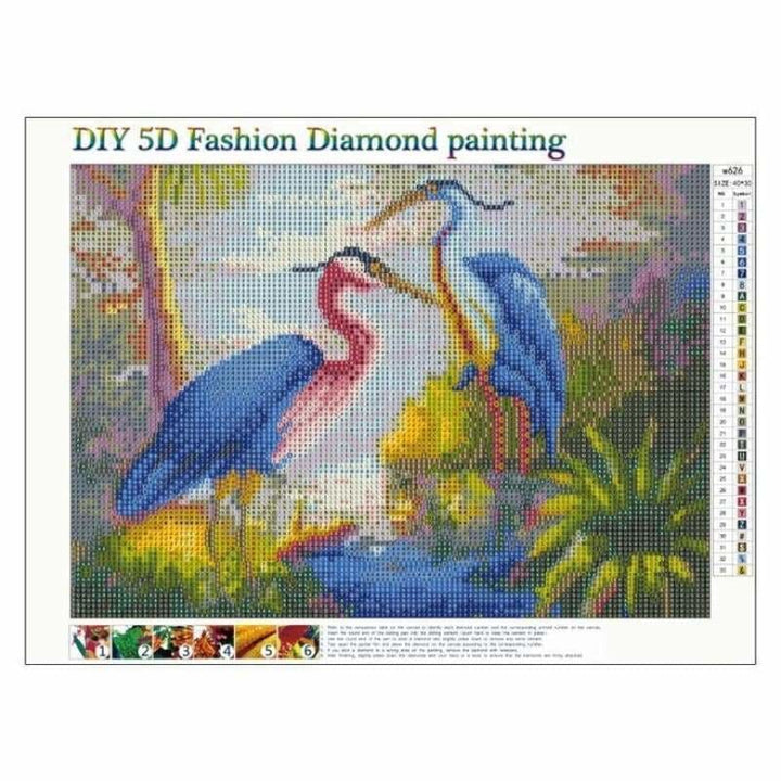 Full Drill - 5D Diamond Painting Kits Watercolor Special Red