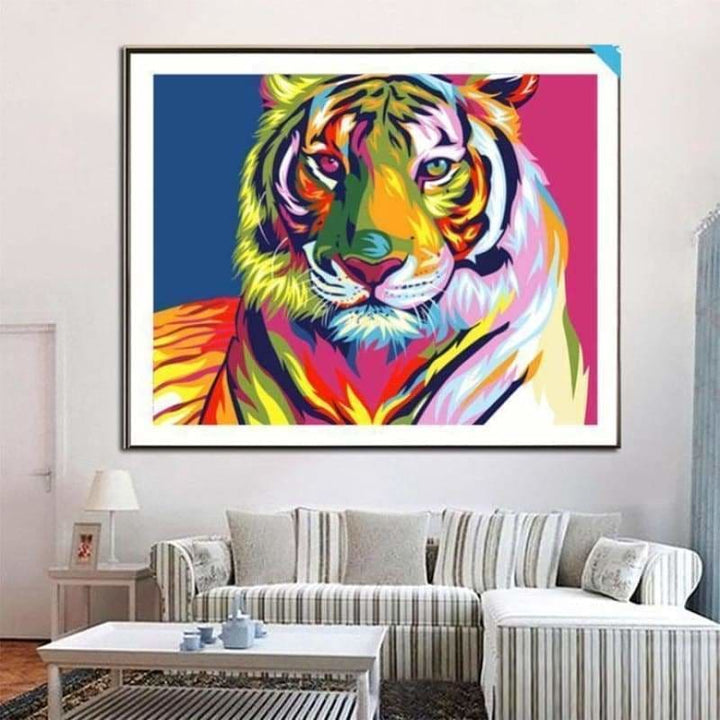 Full Drill - 5D Diamond Painting Kits Watercolored Animal 