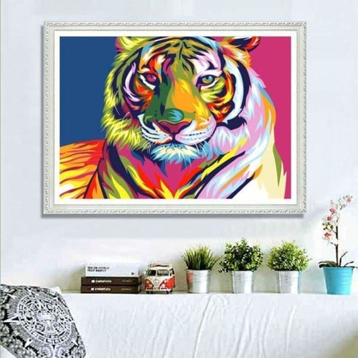 Full Drill - 5D Diamond Painting Kits Watercolored Animal 
