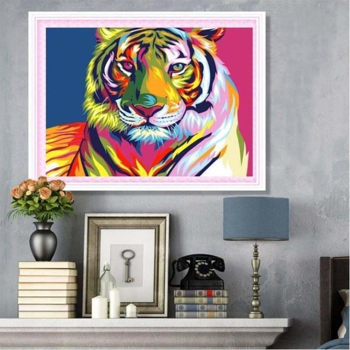 Full Drill - 5D Diamond Painting Kits Watercolored Animal 