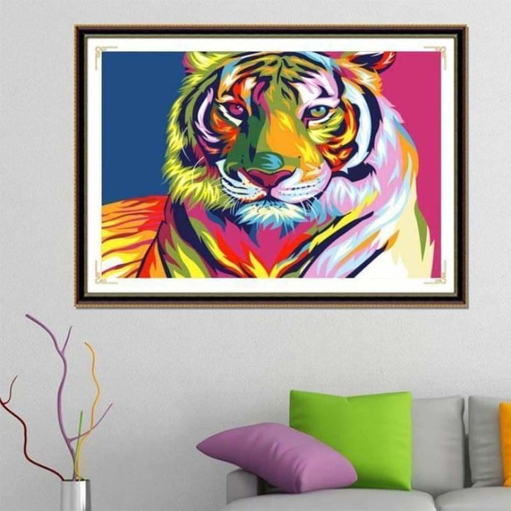 Full Drill - 5D Diamond Painting Kits Watercolored Animal 