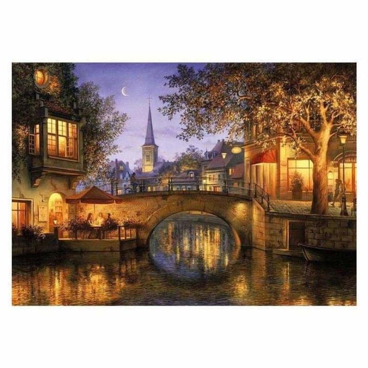 Full Drill - 5D DIY Diamond Painting Kits Beautiful Night 