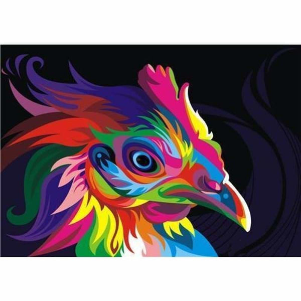Full Drill - 5D DIY Diamond Painting Kits Colorful Cool Cock