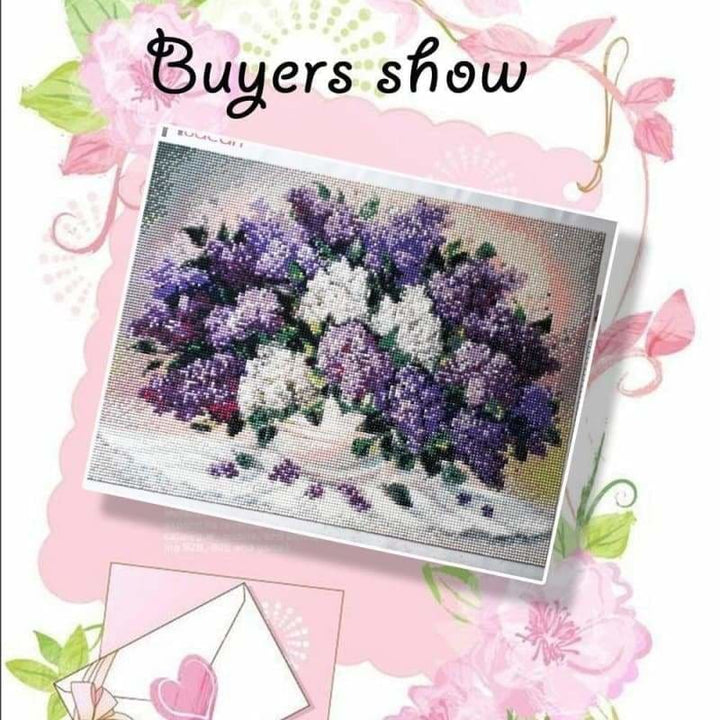 Full Drill - 5D DIY Diamond Painting Kits Colorful Flowers -