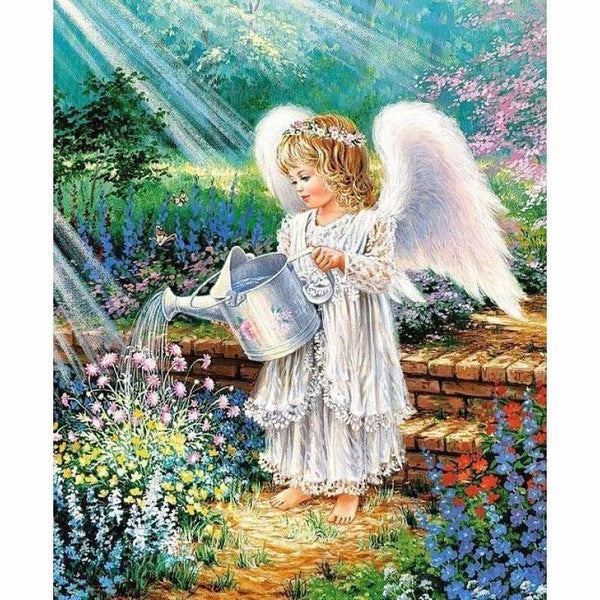 Full Drill - 5D DIY Diamond Painting Kits Cute Little Angel 