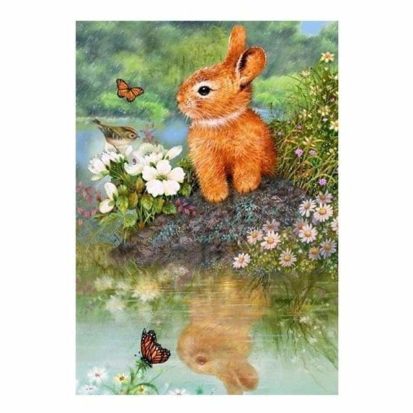 Rabbit Diamond Painting Kits – NEEDLEWORK KITS