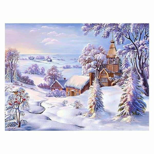 Full Drill - 5D DIY Diamond Painting Kits Dream Winter 