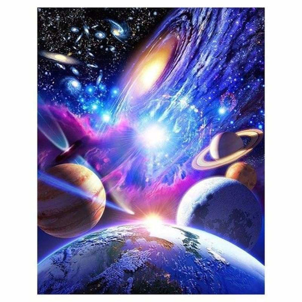 Full Drill - 5D DIY Diamond Painting Kits Fantasy Colorful 