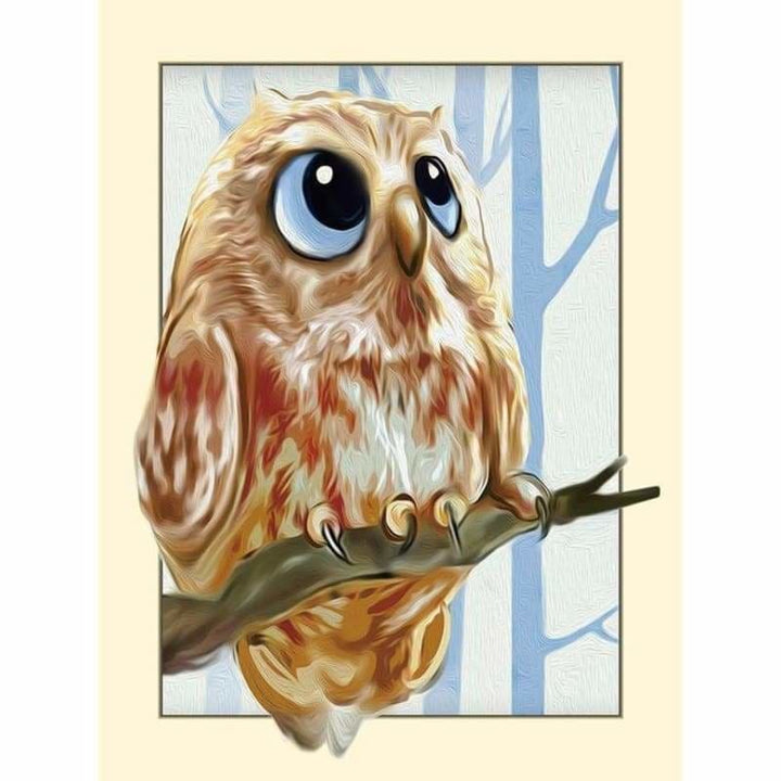 Full Drill - 5D DIY Diamond Painting Kits Lovely Cartoon Owl