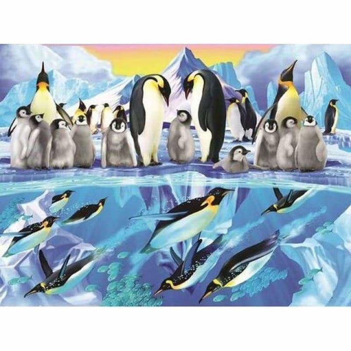 Full Drill - 5D DIY Diamond Painting Kits Penguin Population