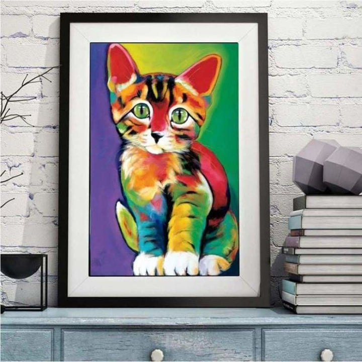 Full Drill - 5D DIY Diamond Painting Kits Watercolor Cute 