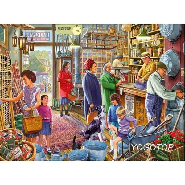 General Store- Full Drill Diamond Painting - NEEDLEWORK KITS