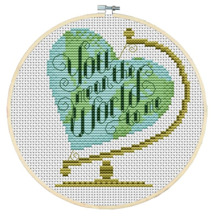 Green heart - 11CT / 21×21