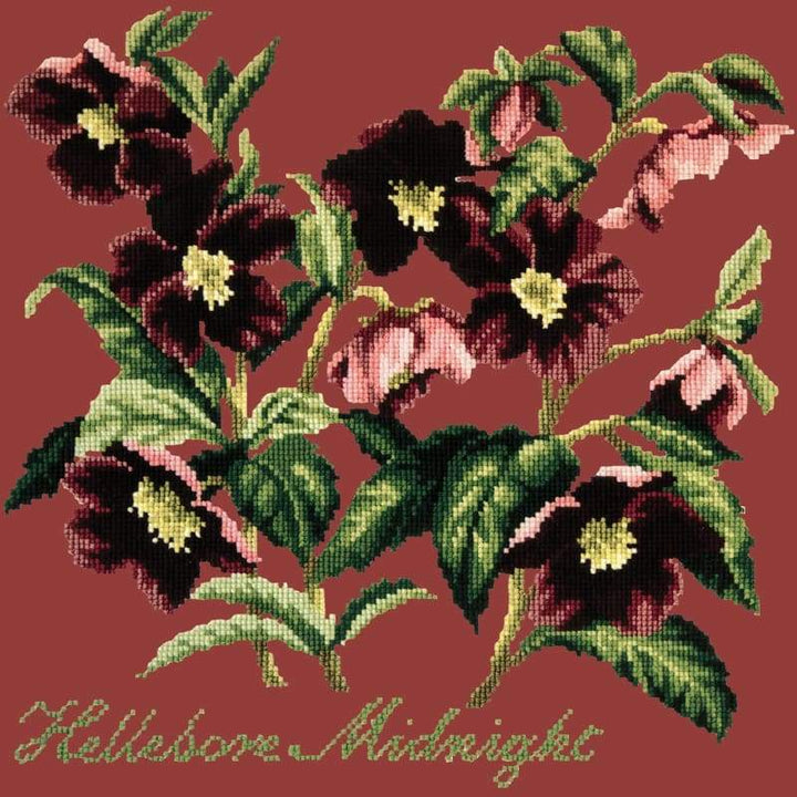 Hellebore Midnight - NEEDLEWORK KITS