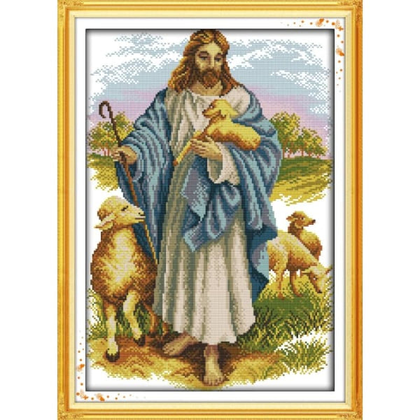 Jesus and sheep (3)