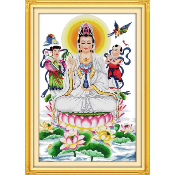 Kwan-yin giving blessings(3)