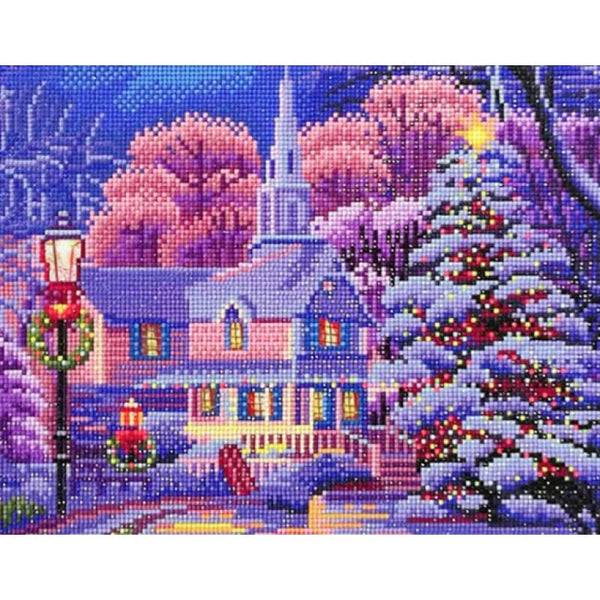 LED Winter House - NEEDLEWORK KITS