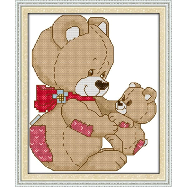 Little bear mother and son