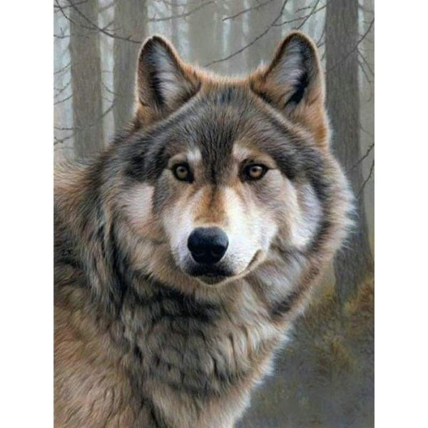 Lone Wolf- Full Drill Diamond Painting - Special Order - 