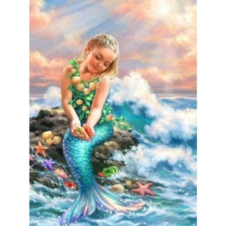 Mermaid Collection 05 - Full Drill Diamond Painting - NEEDLEWORK KITS