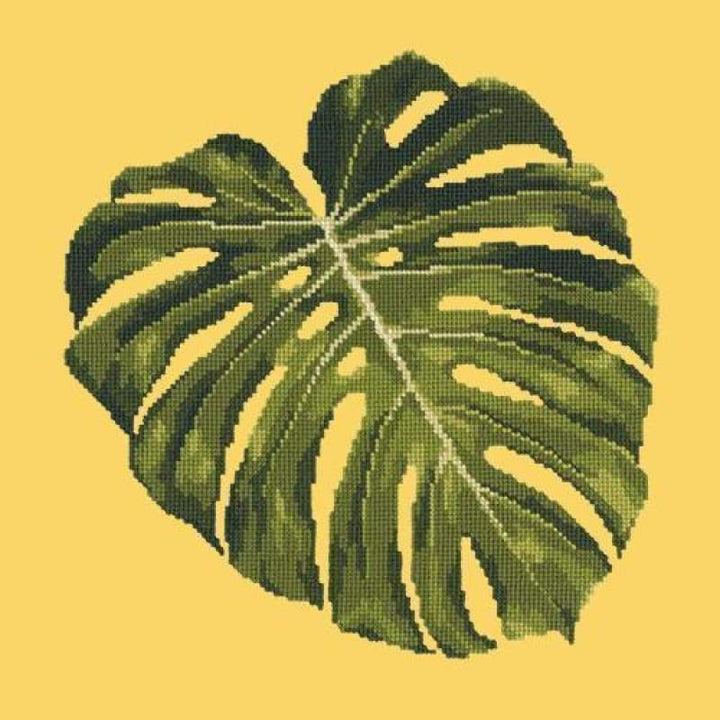 Monstera Leaf - NEEDLEWORK KITS