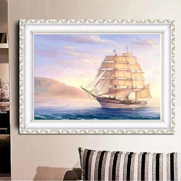 New Arrival Full Drill - 5D Diy Boats Diamond Painting Kits 