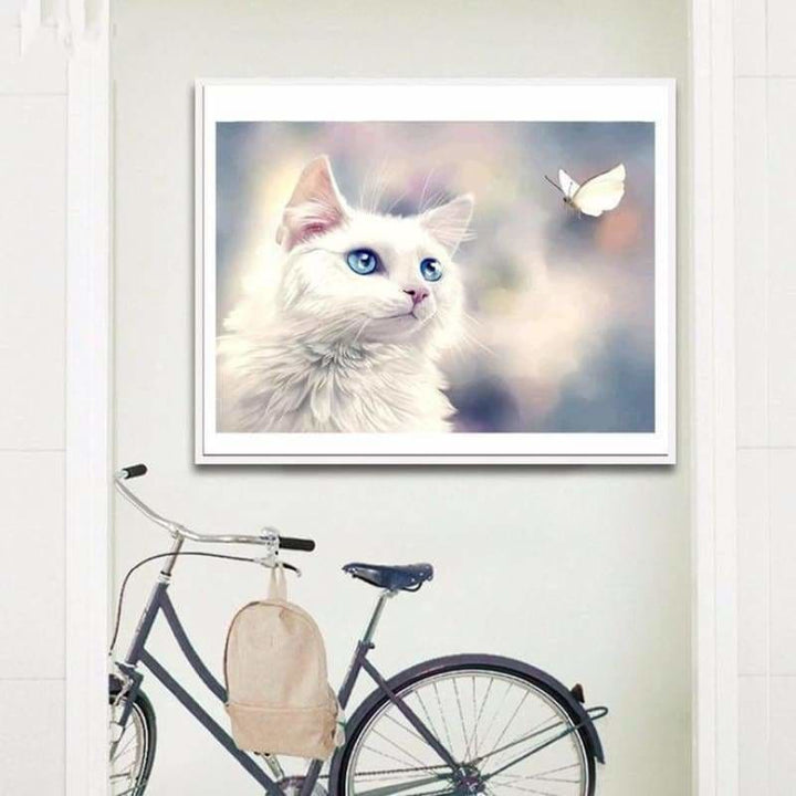 Full Drill - 5D DIY Diamond Painting Kits Cute Pet Cat - NEEDLEWORK KITS