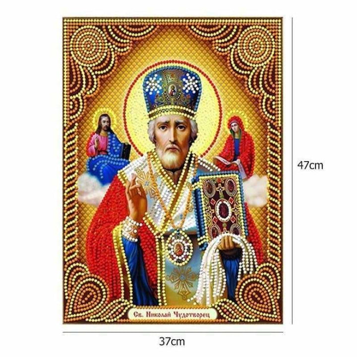 New Catholicism Portrait Full Drill - 5D Diy Embroidery 