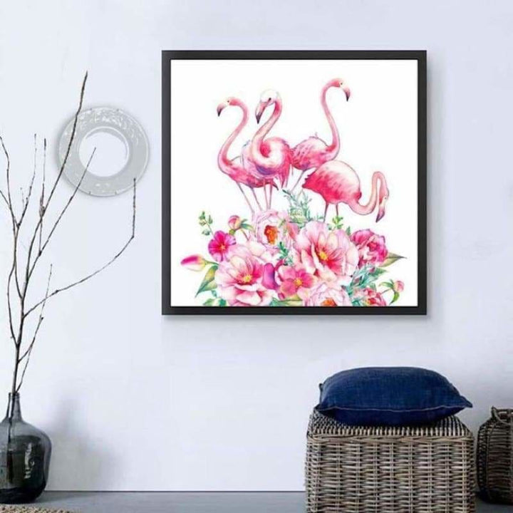 New Flamingos Full Drill - 5D Diy Diamond Painting Kits 