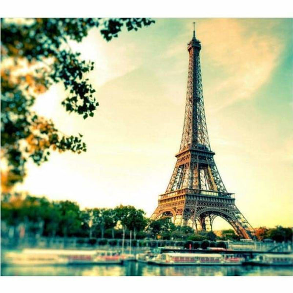 New Hot Sale Landscape Eiffel Tower Full Drill - 5D Diy 