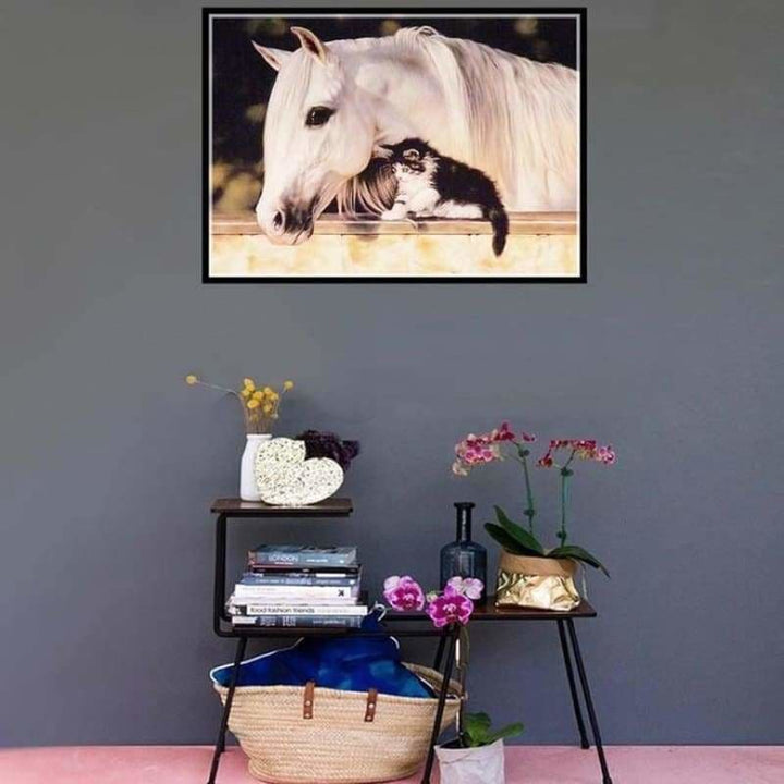 New Style Cat And Horse Full Drill - 5D Diy Diamond Painting