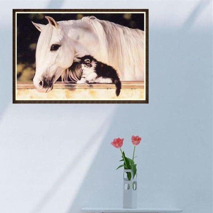 New Style Cat And Horse Full Drill - 5D Diy Diamond Painting