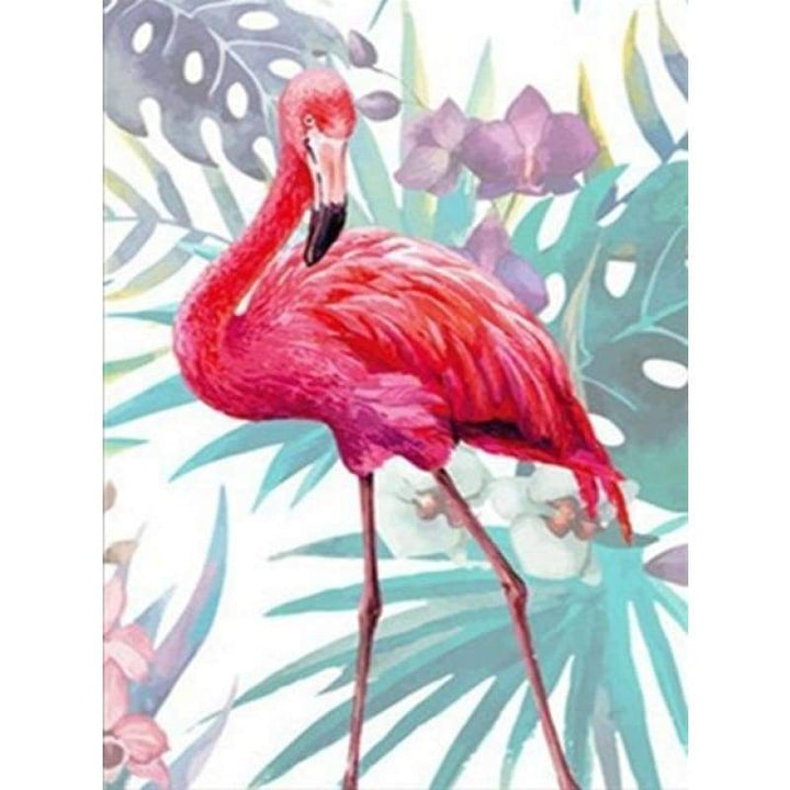 Full Drill - 5D Diamond Painting Kits Colored Drawing Flamingo - NEEDLEWORK KITS