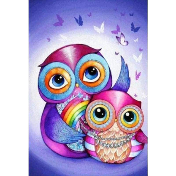 Owls - Full Drill Diamond Painting - Special Order - Full 