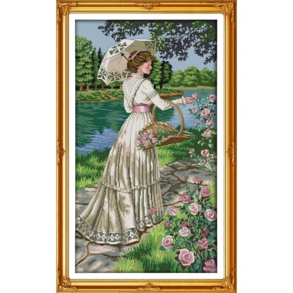 Picking flowers