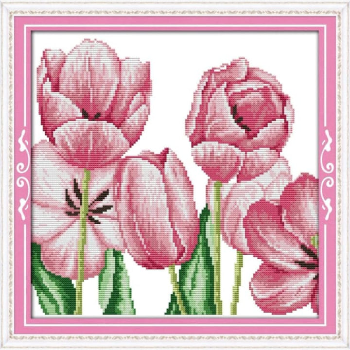 Pink tulips (4)