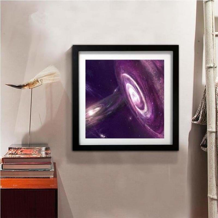 Full Drill - 5D DIY Diamond Painting Kits Popular Wall Decoration Purple Galaxy - NEEDLEWORK KITS