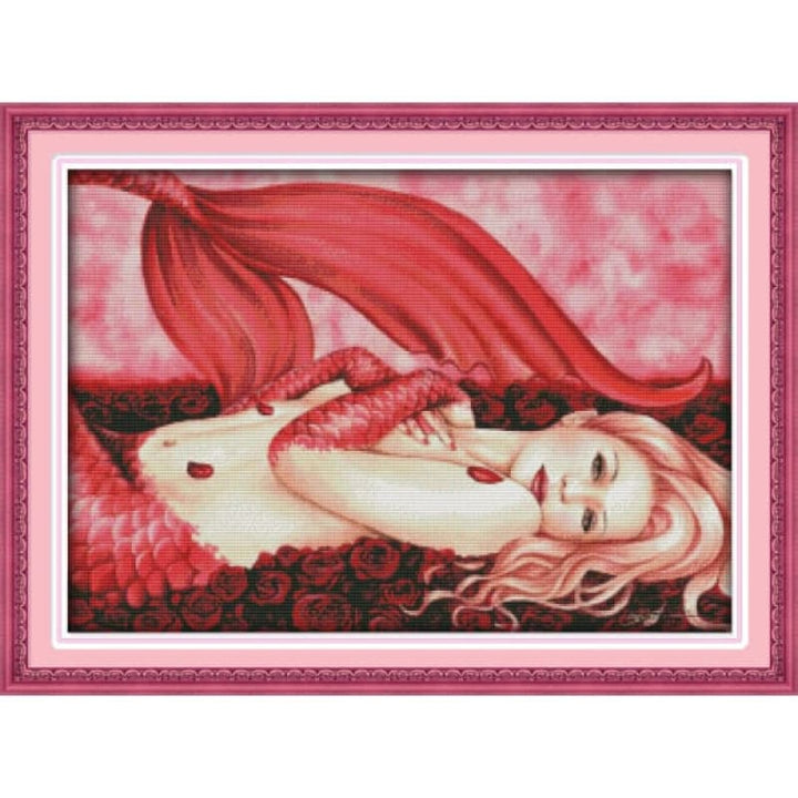 Red mermaid