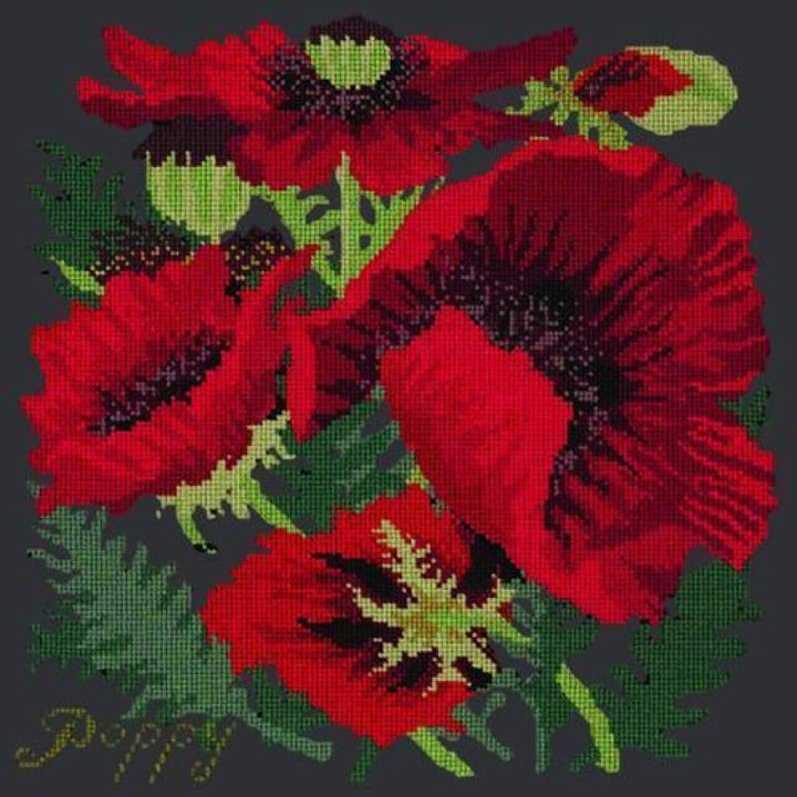 Red Poppy - NEEDLEWORK KITS