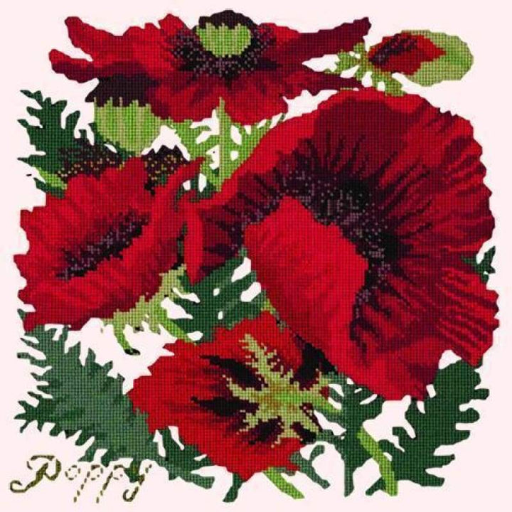 Red Poppy - NEEDLEWORK KITS