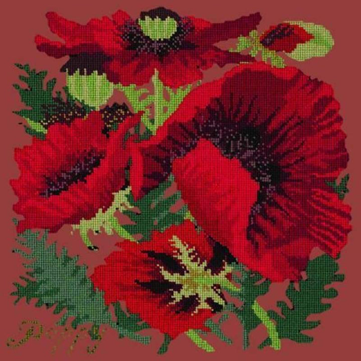 Red Poppy - NEEDLEWORK KITS