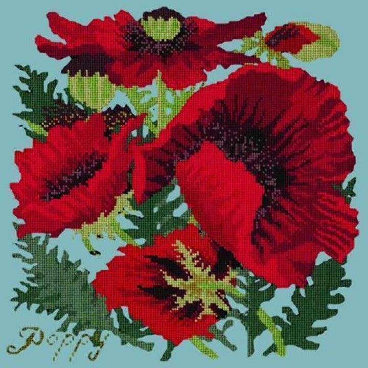 Red Poppy - NEEDLEWORK KITS