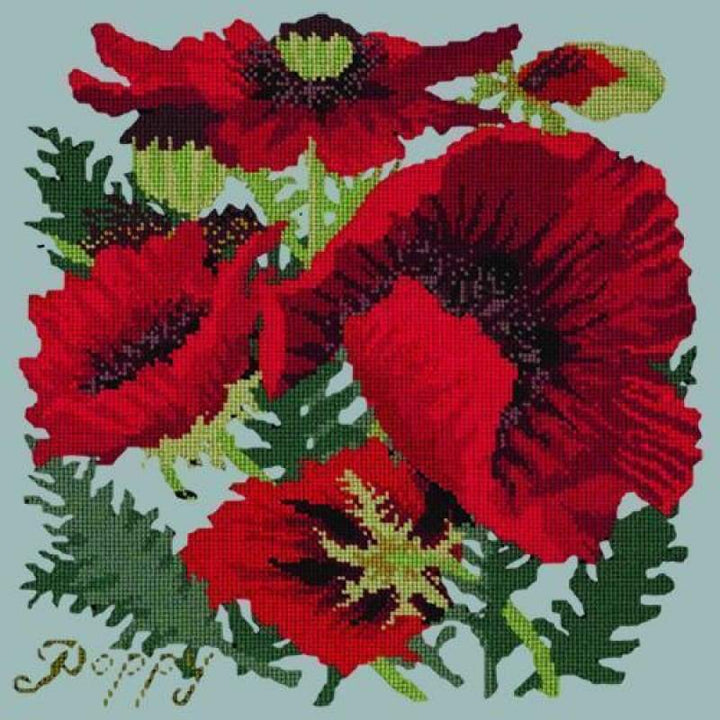 Red Poppy - NEEDLEWORK KITS
